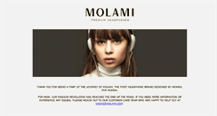 Desktop Screenshot of molami.com